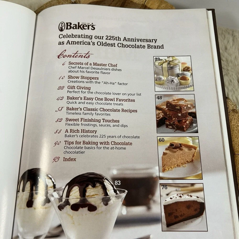 Baker's A Passion for Chocolate‎ Cookbook
